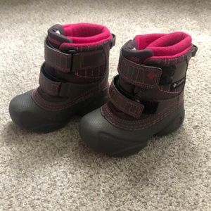 Like New Columbia Toddler Snow Boots